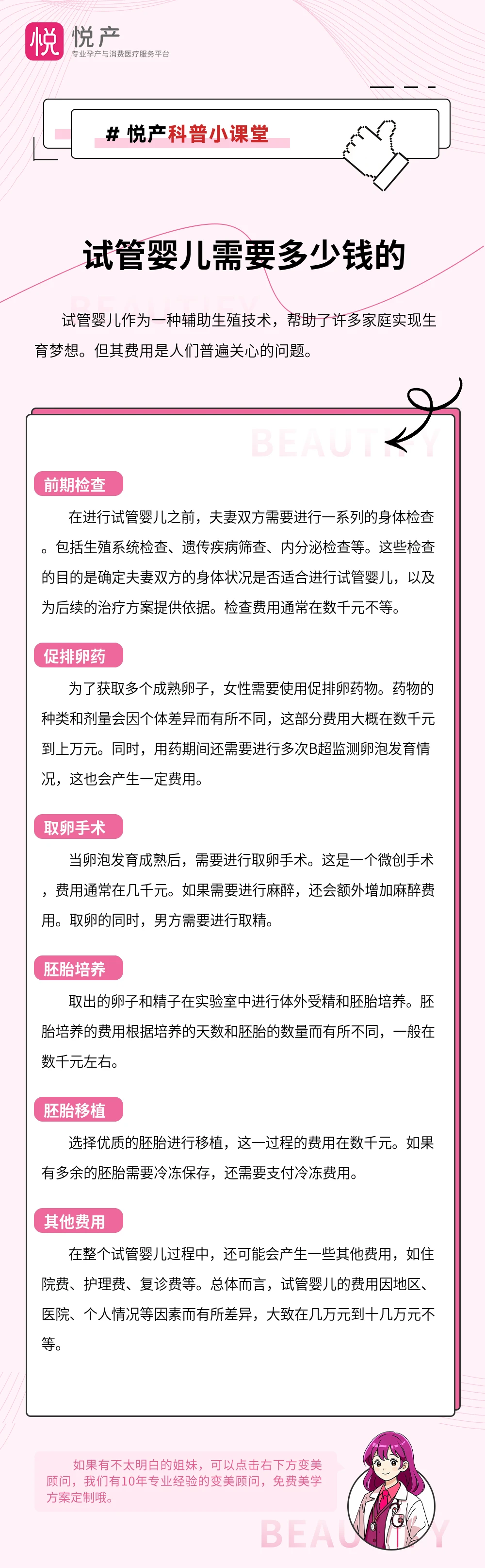 试管婴儿需要多少钱的