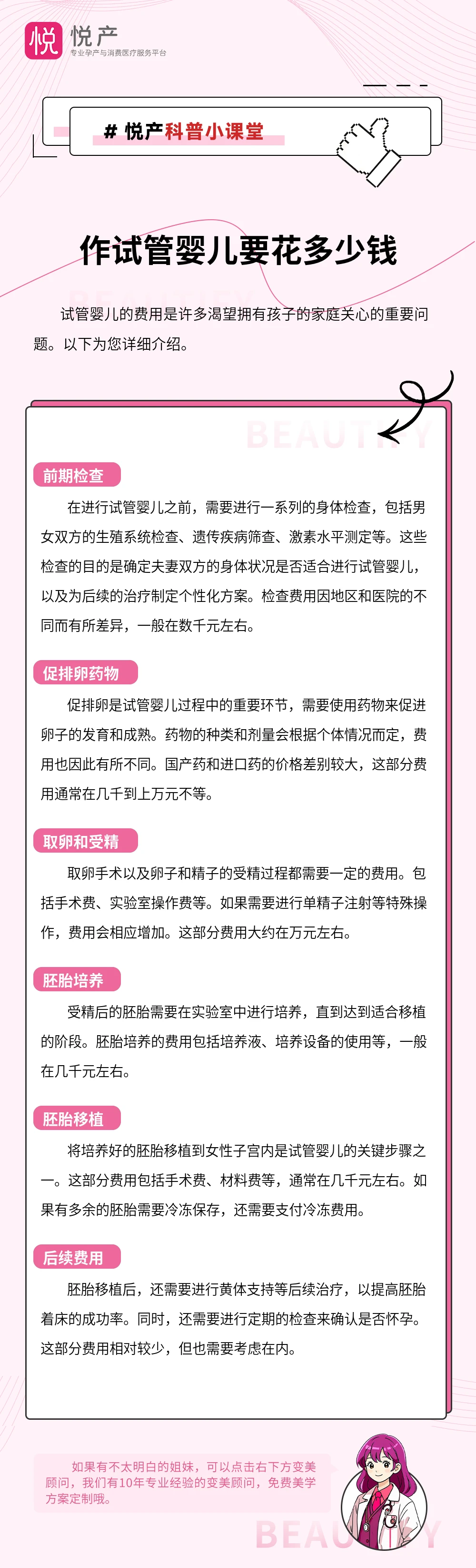 作试管婴儿要花多少钱
