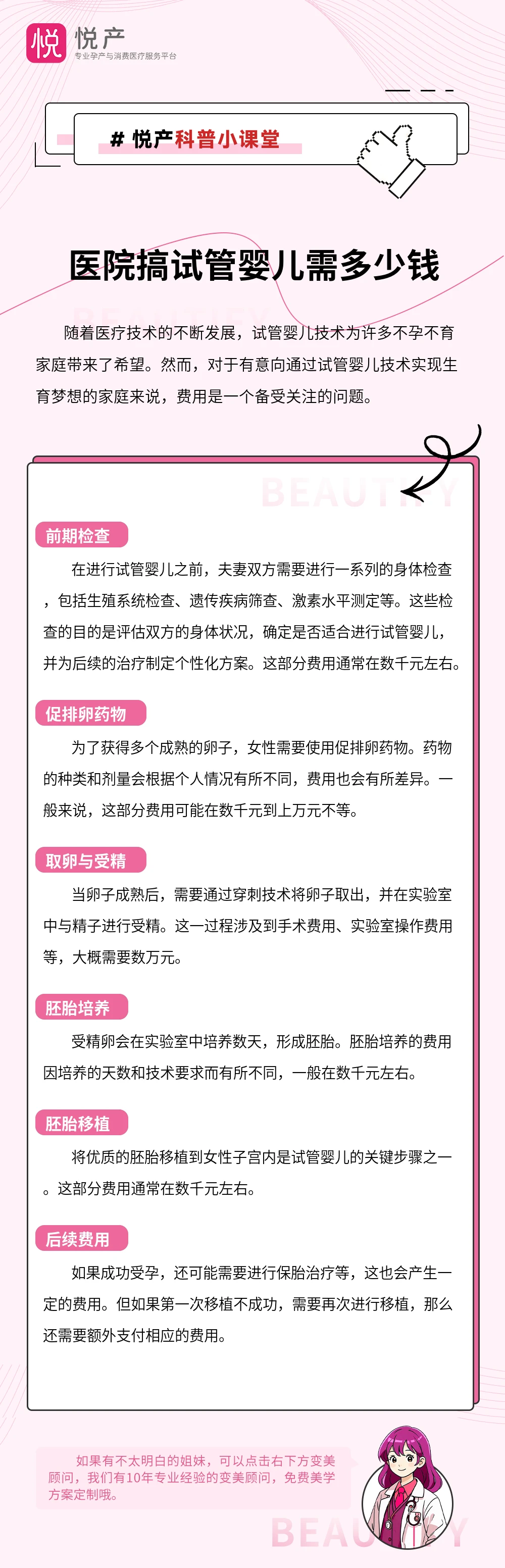 医院搞试管婴儿需多少钱