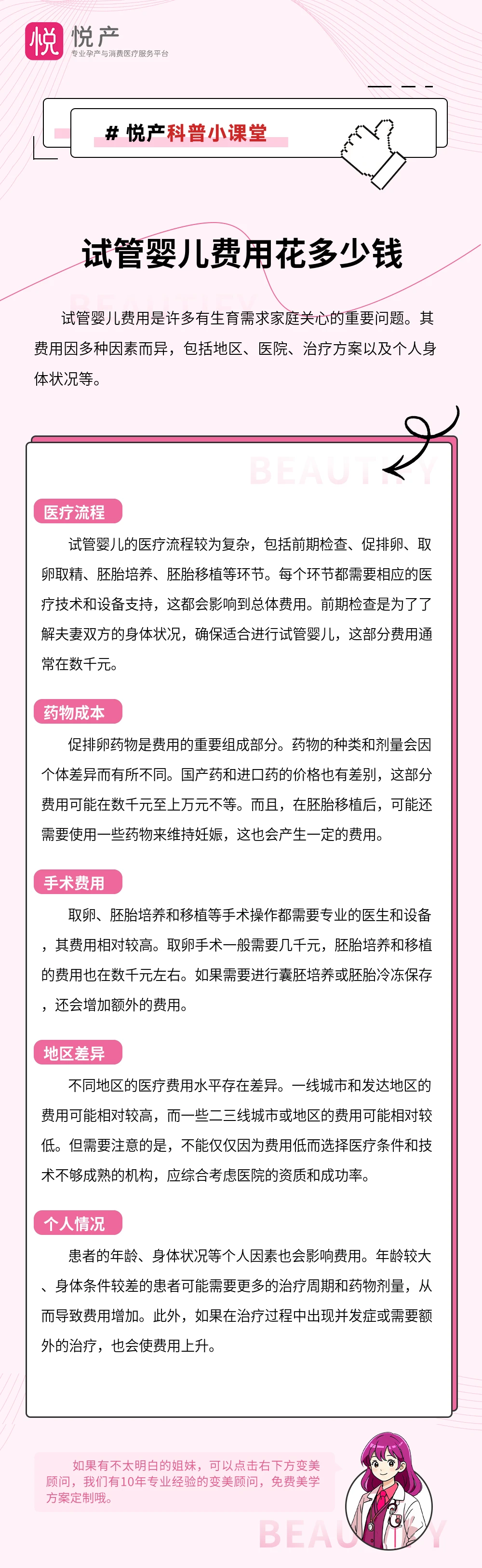 试管婴儿费用花多少钱