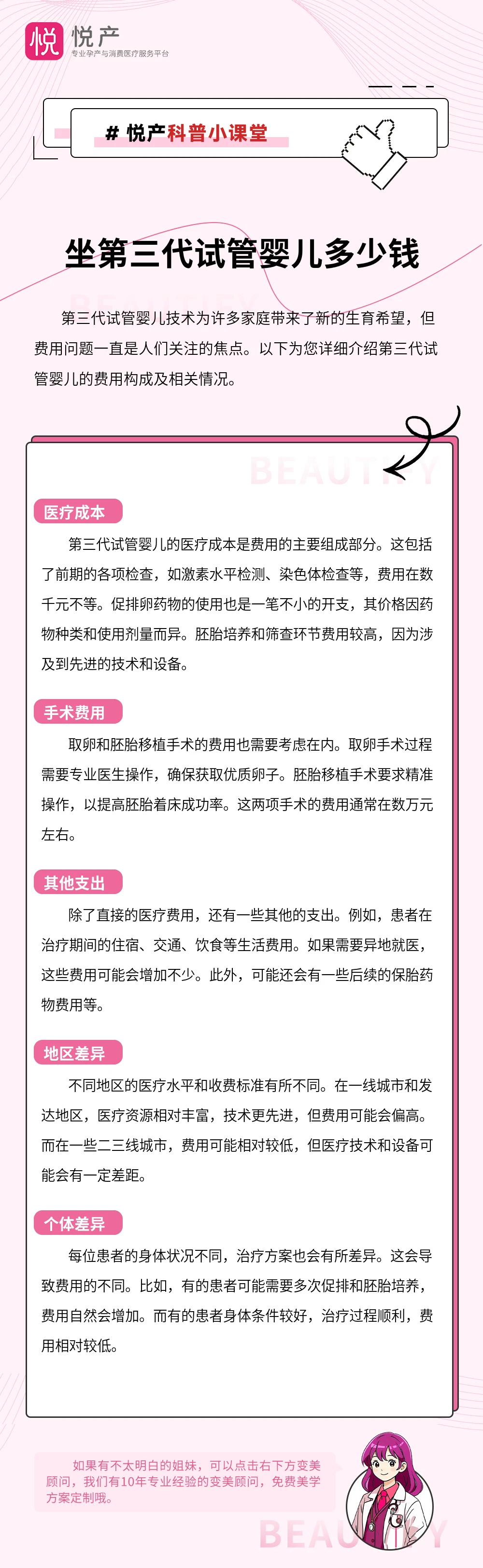 坐第三代试管婴儿多少钱