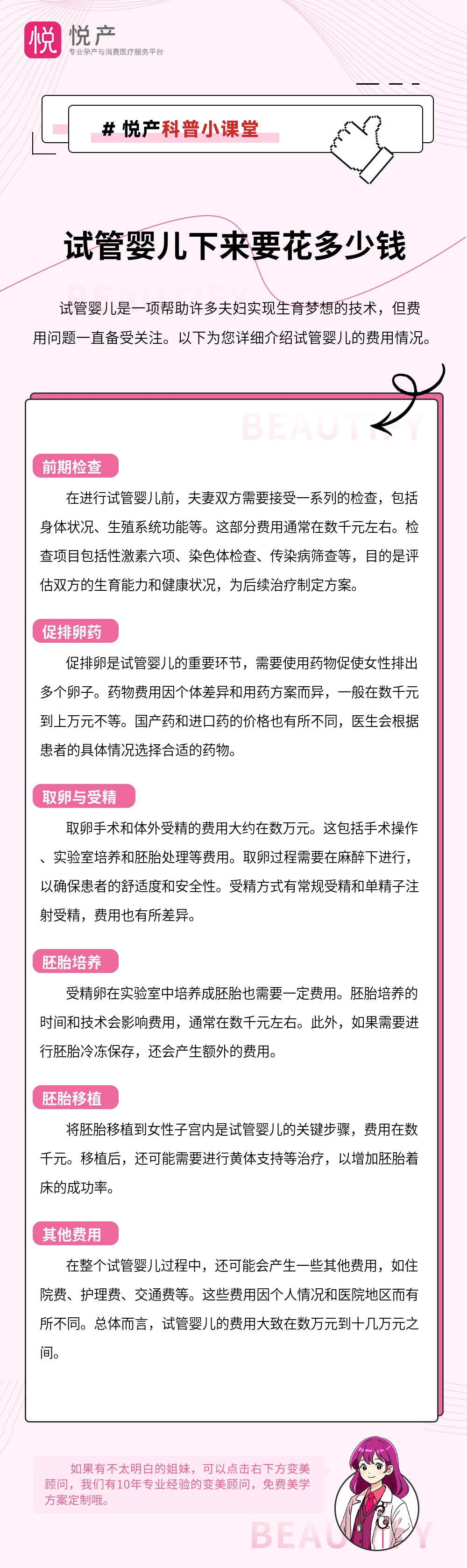 试管婴儿下来要花多少钱