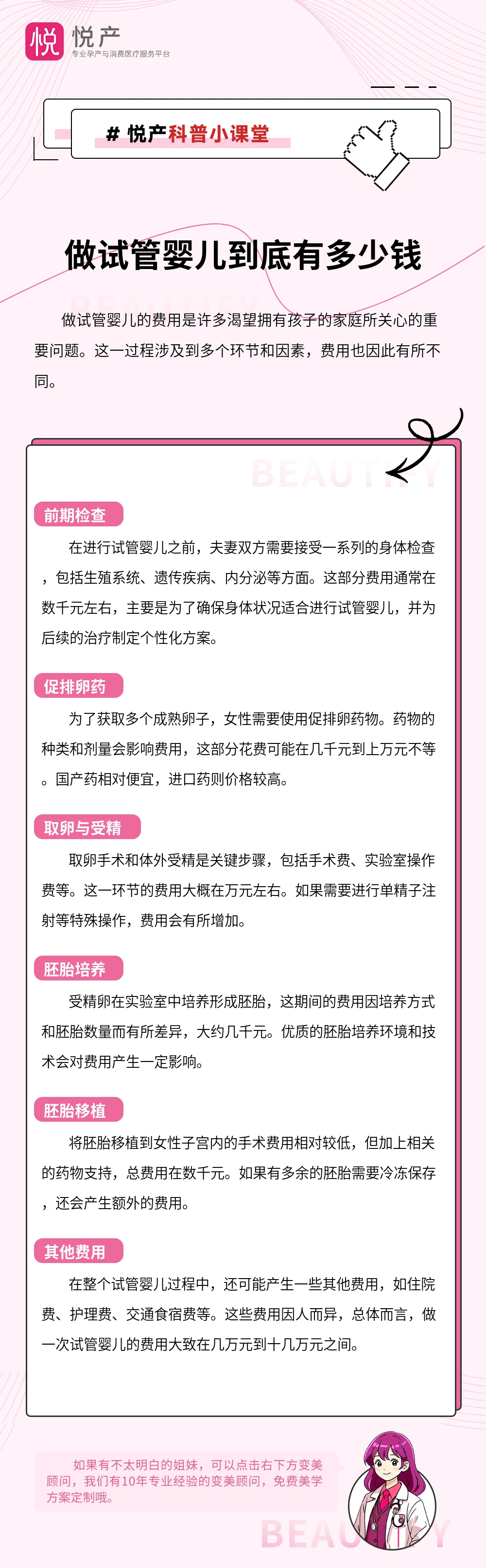 做试管婴儿到底有多少钱