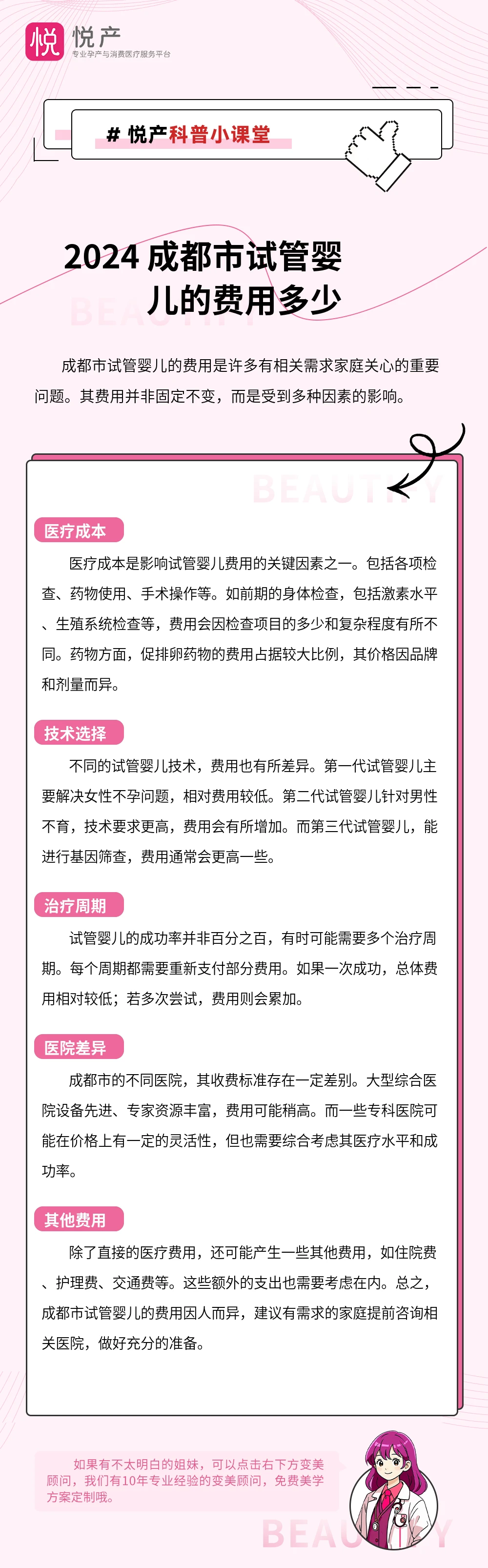 2024 成都市试管婴儿的费用多少