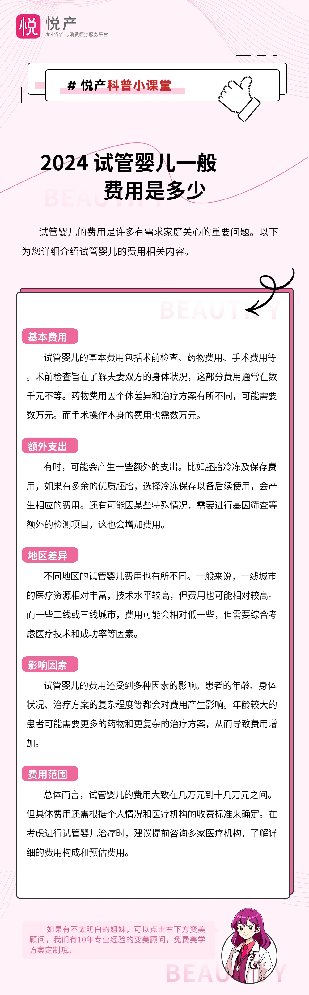 2024 试管婴儿一般费用是多少