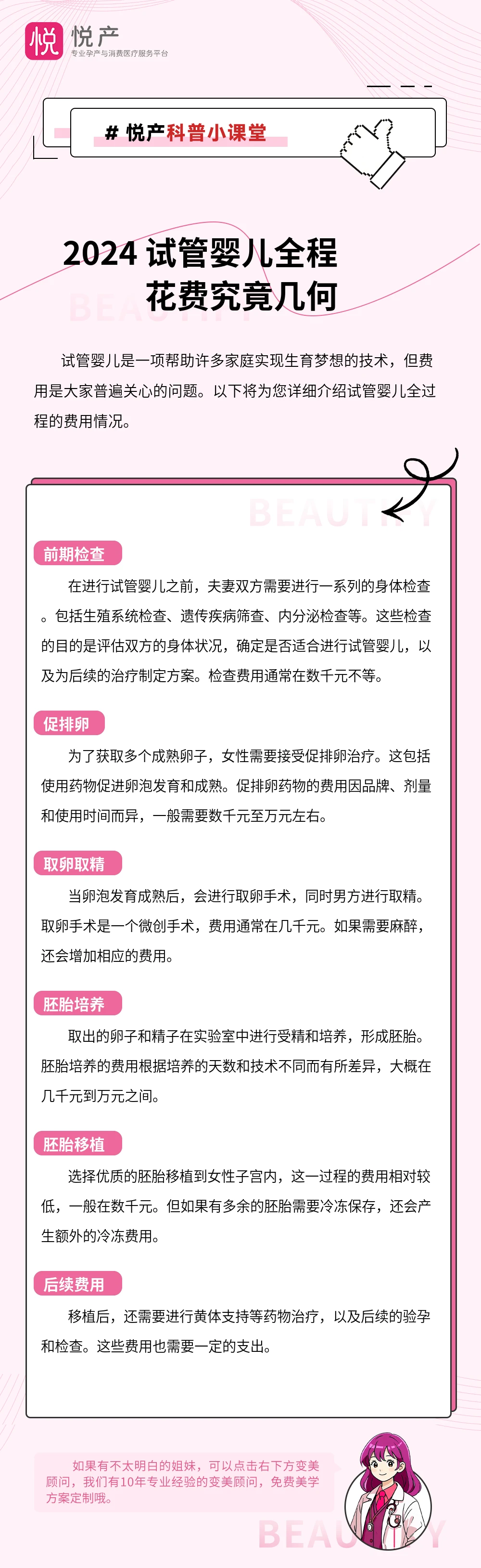 2024 试管婴儿全程花费究竟几何