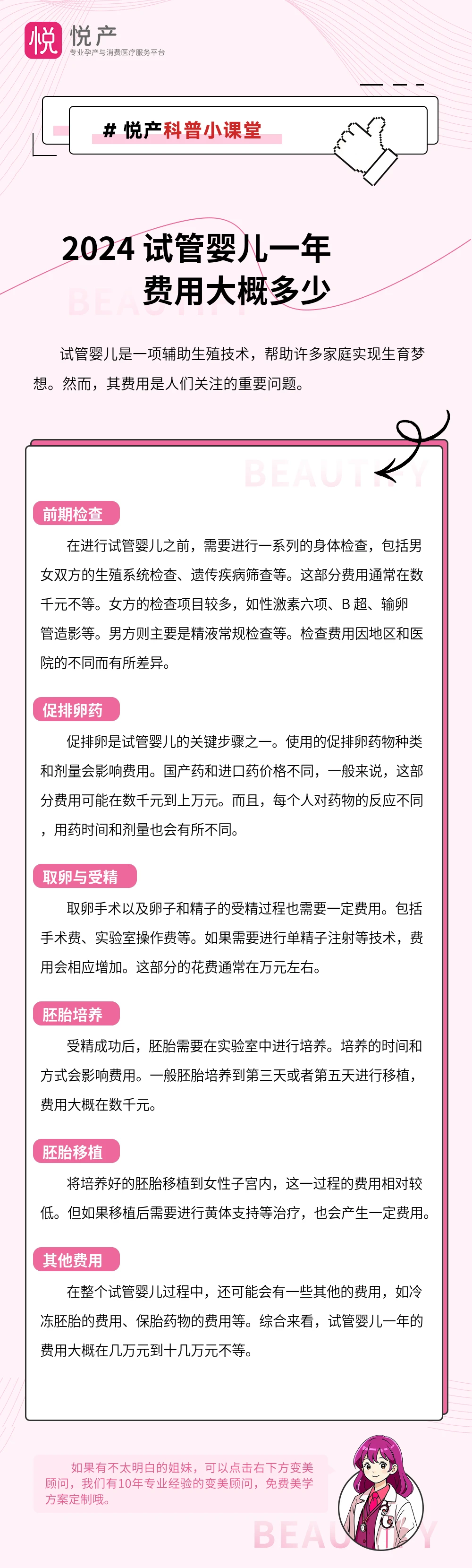 2024 试管婴儿一年费用大概多少