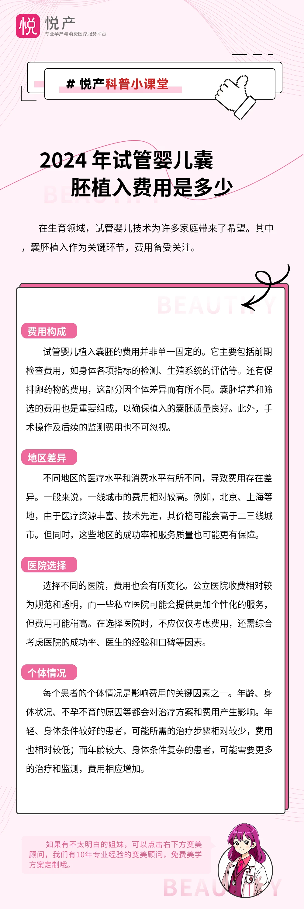 2024 年试管婴儿囊胚植入费用是多少