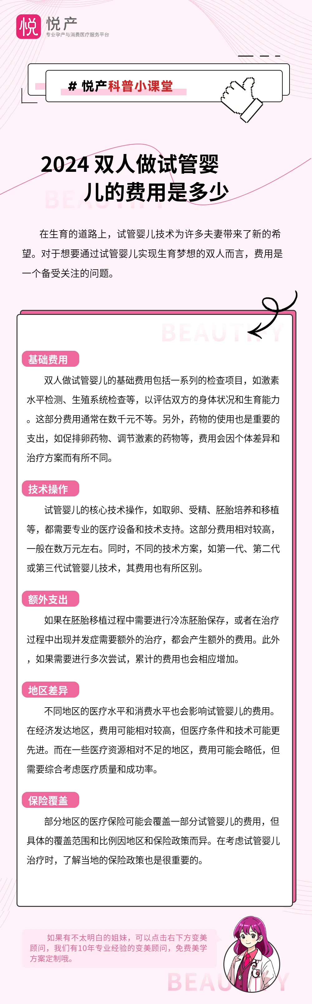 2024 双人做试管婴儿的费用是多少