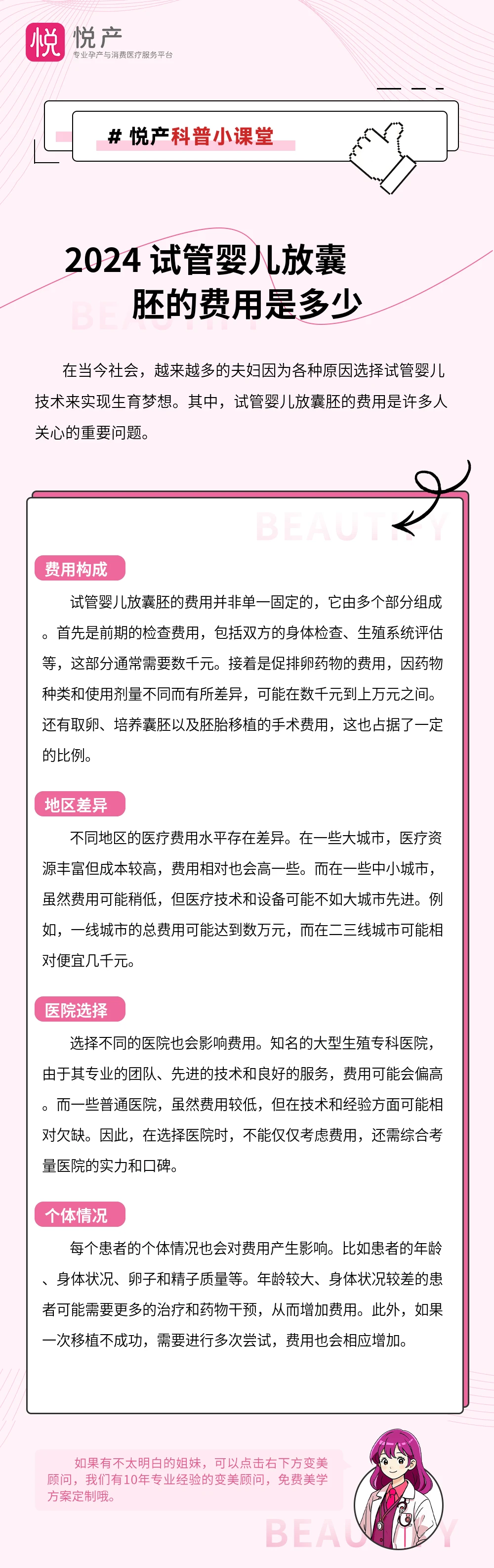 2024 试管婴儿放囊胚的费用是多少