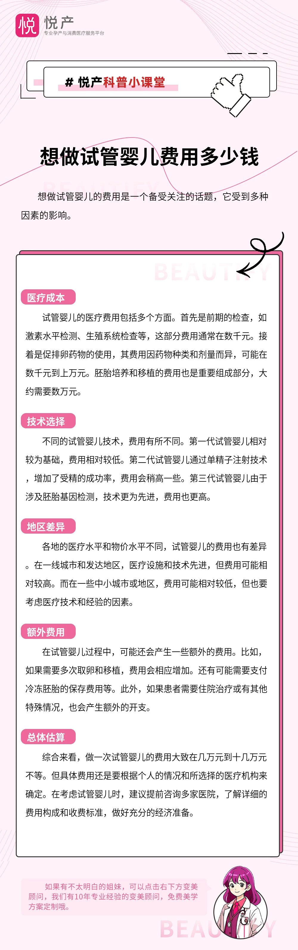 想做试管婴儿费用多少钱