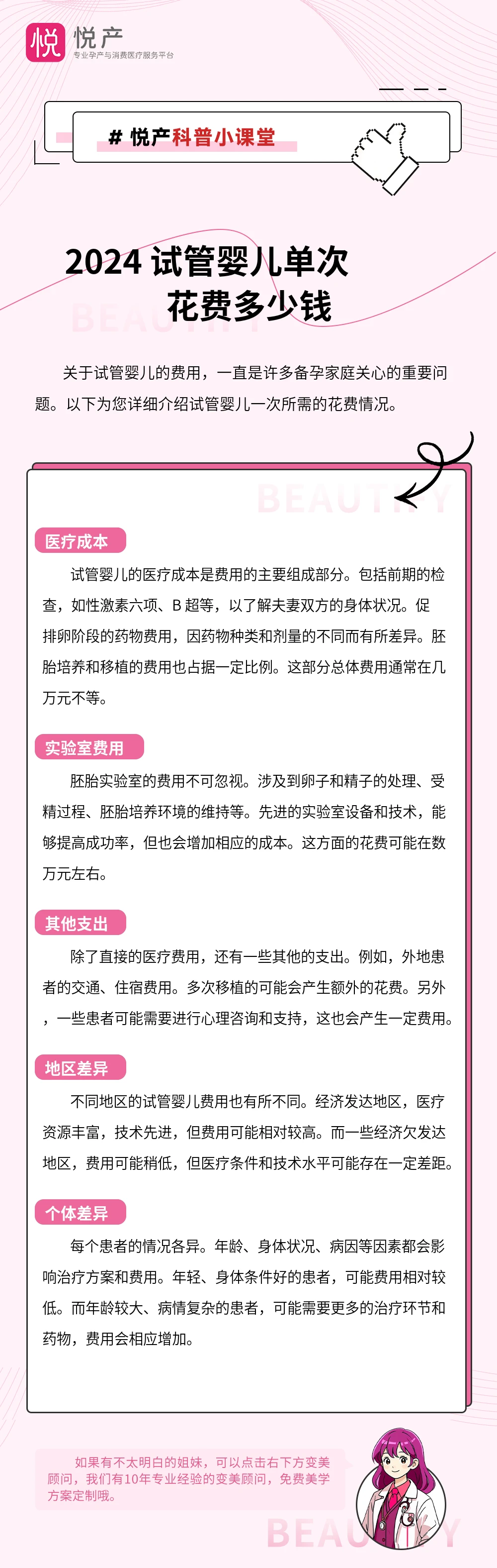 2024 试管婴儿单次花费多少钱