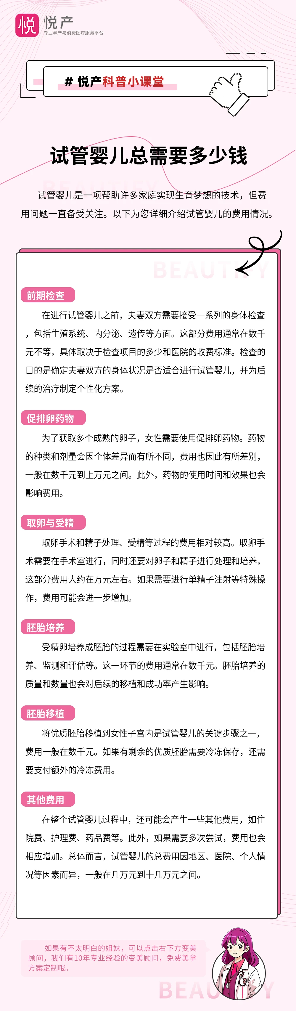 试管婴儿总需要多少钱