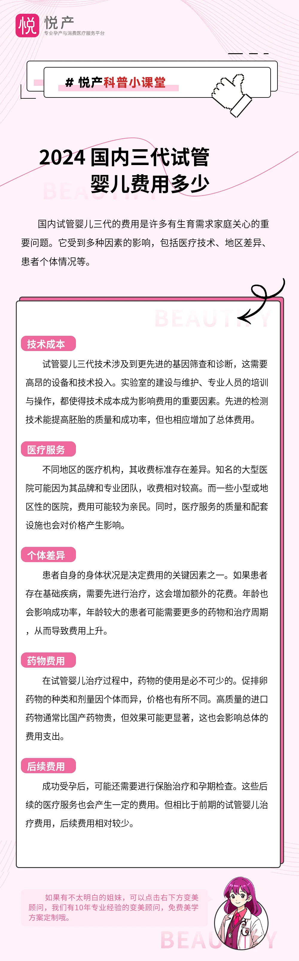 2024 国内三代试管婴儿费用多少