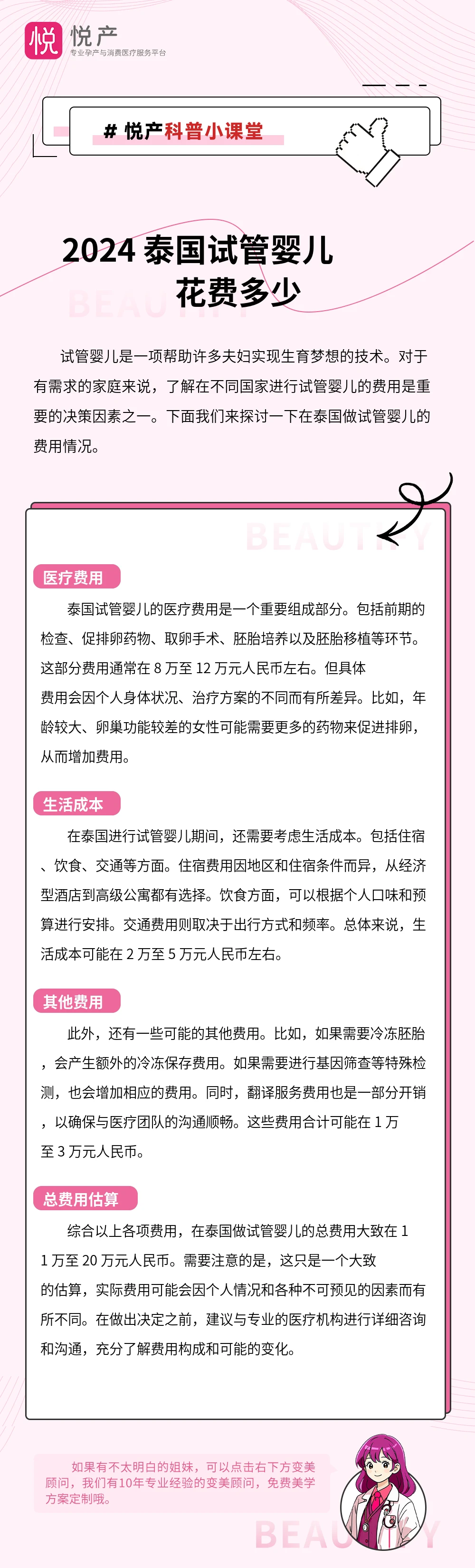 2024 泰国试管婴儿花费多少