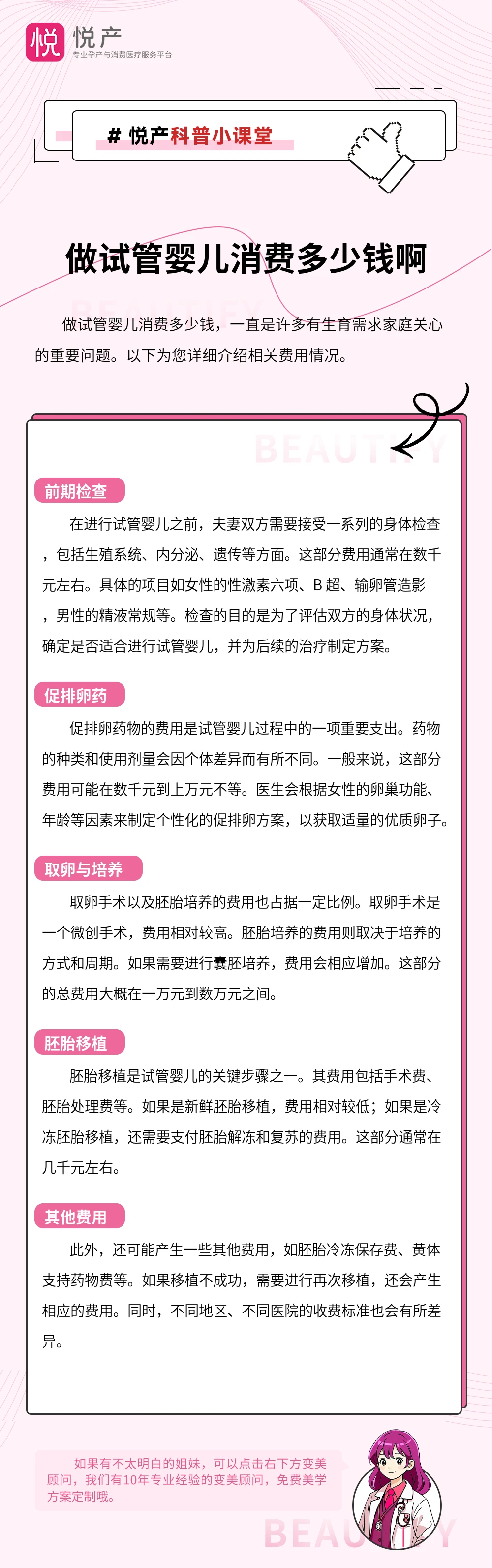 做试管婴儿消费多少钱啊